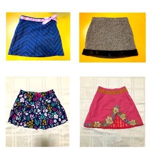 4 skirts bundle - size 4/5 little girls. Combo with discount. See description.